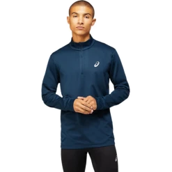 Asics CORE LS 1/2 ZIP WINTER TOP - 2011C347