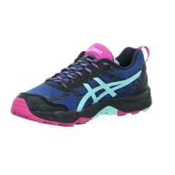 Asics GEL-FujiTrabuco 5 Damen Trail-Runningschuhe Blau Pink